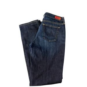 AG Adriano Goldschmied The Jessie‎ Jeans 29R Curvy Bootcut Dark Made USA Y2K